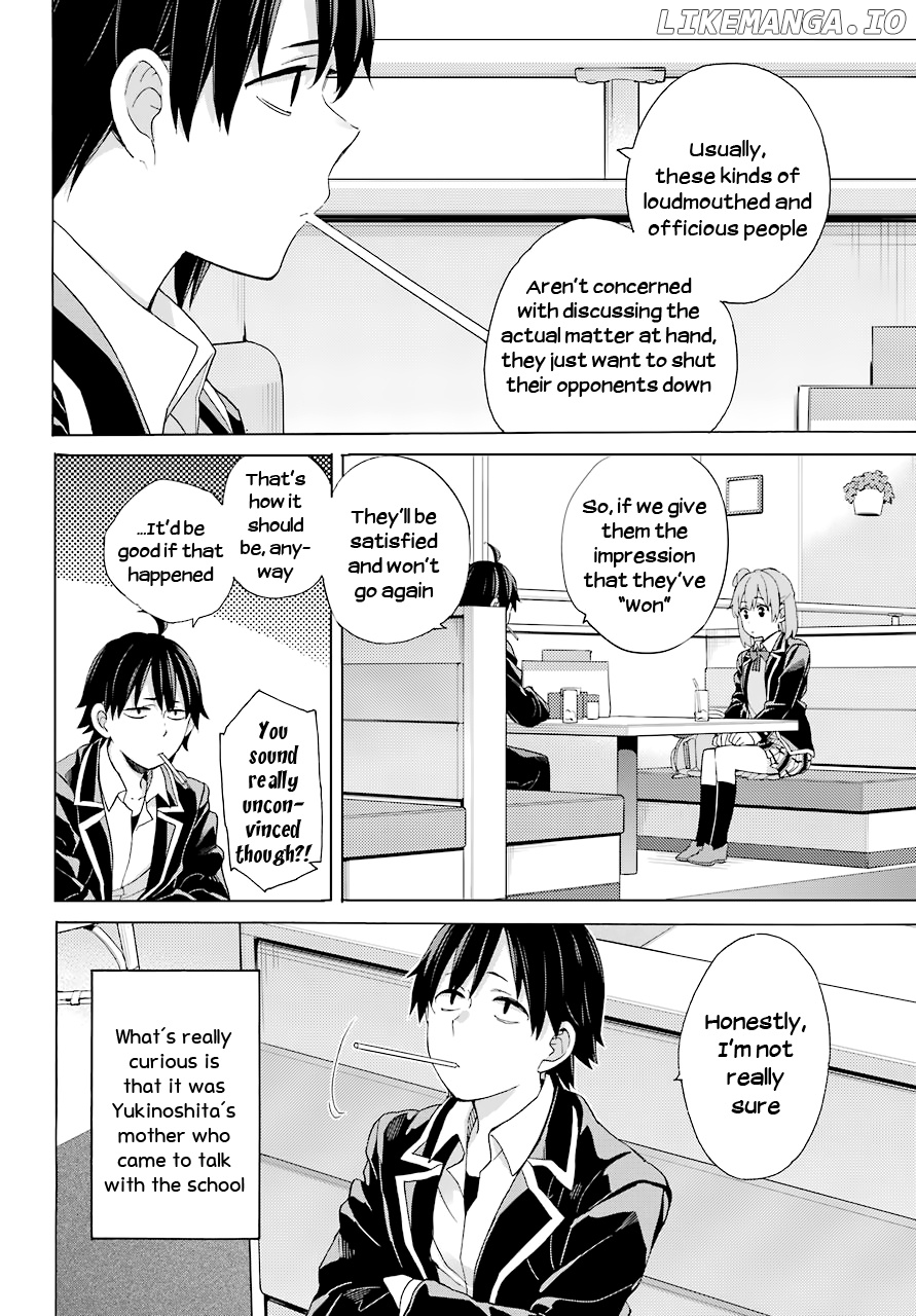 Yahari Ore no Seishun Rabukome wa Machigatte Iru. - Mougenroku chapter 82 - page 4