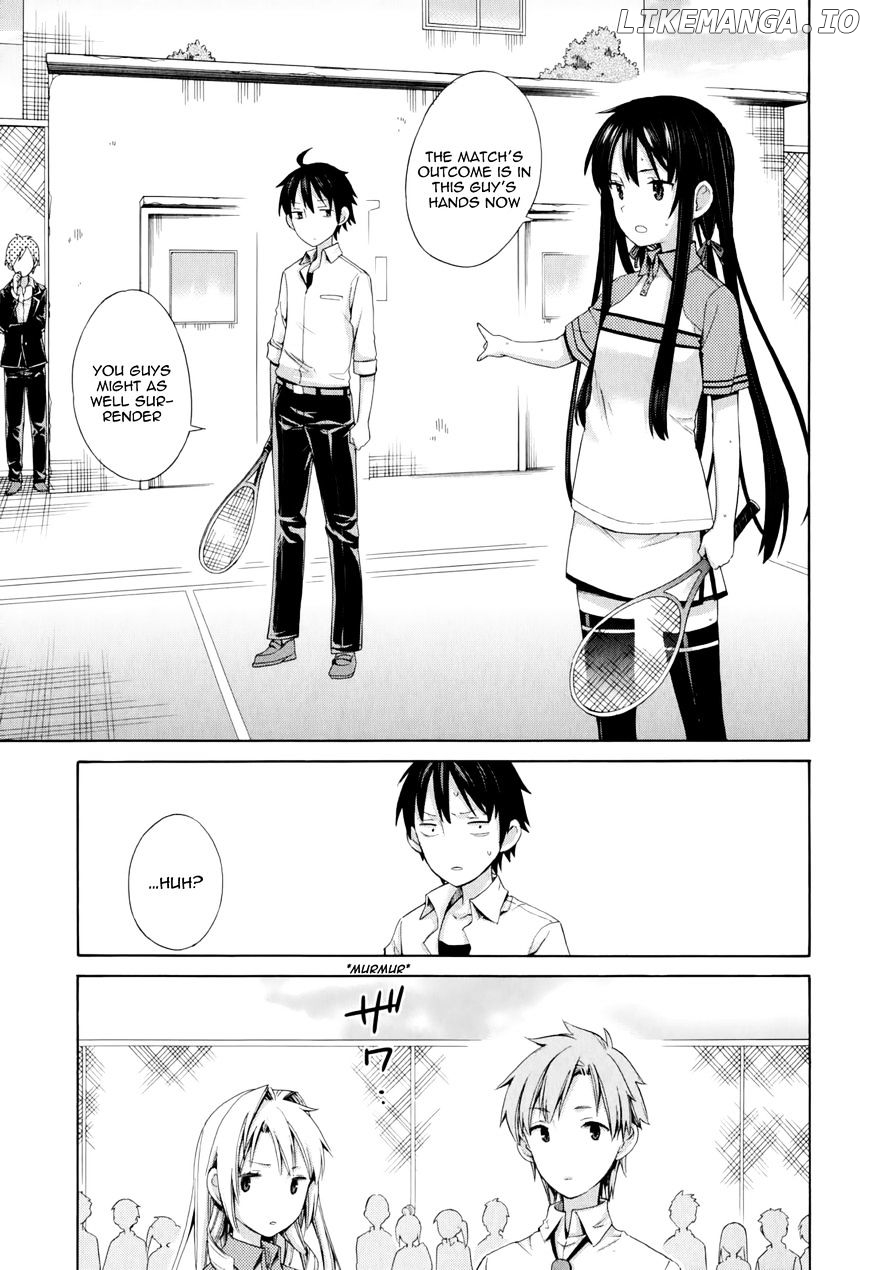 Yahari Ore no Seishun Rabukome wa Machigatte Iru. - Mougenroku chapter 7 - page 19