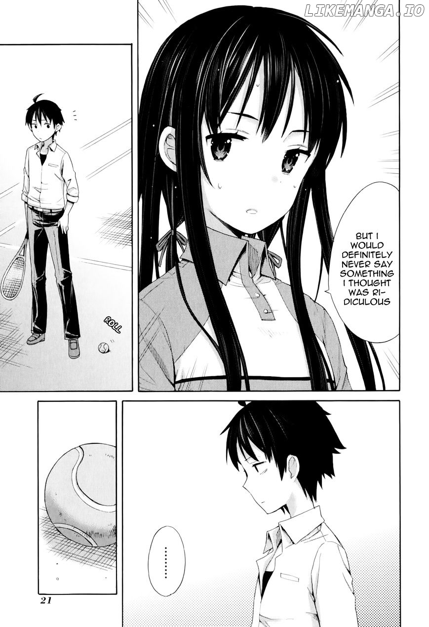 Yahari Ore no Seishun Rabukome wa Machigatte Iru. - Mougenroku chapter 7 - page 21