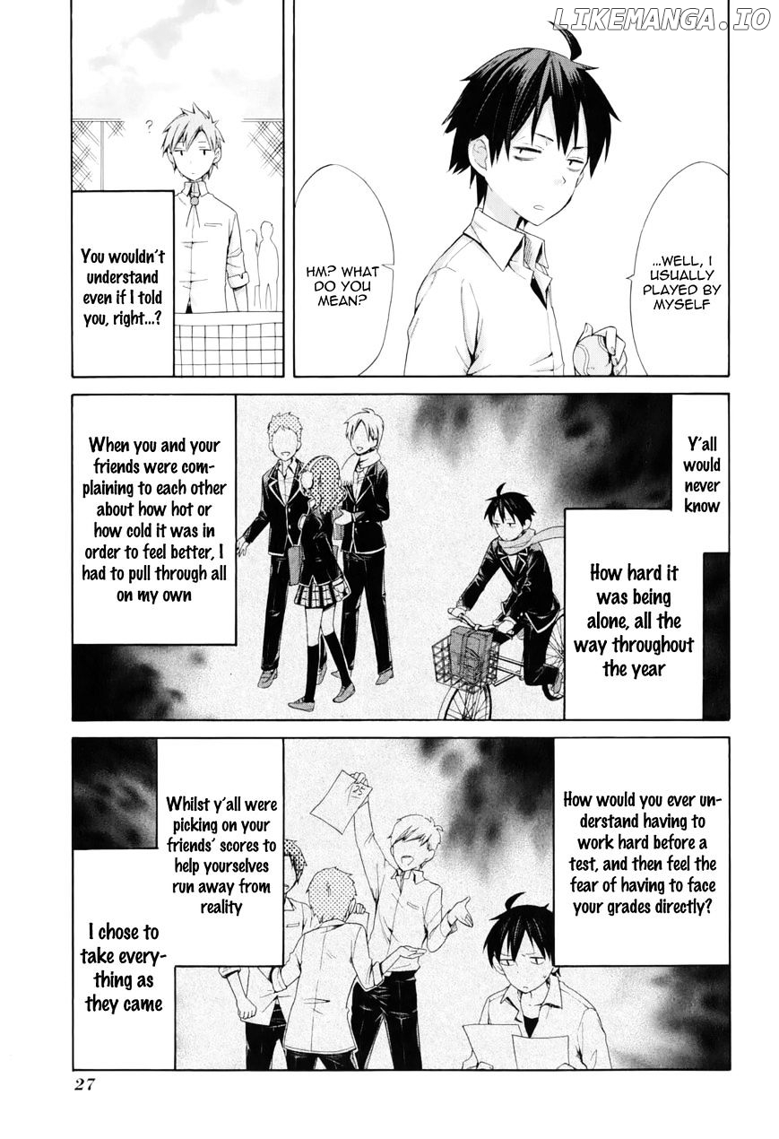 Yahari Ore no Seishun Rabukome wa Machigatte Iru. - Mougenroku chapter 7 - page 27