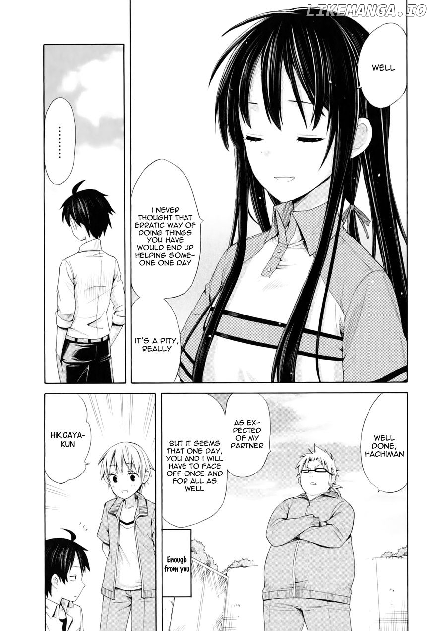 Yahari Ore no Seishun Rabukome wa Machigatte Iru. - Mougenroku chapter 7 - page 35