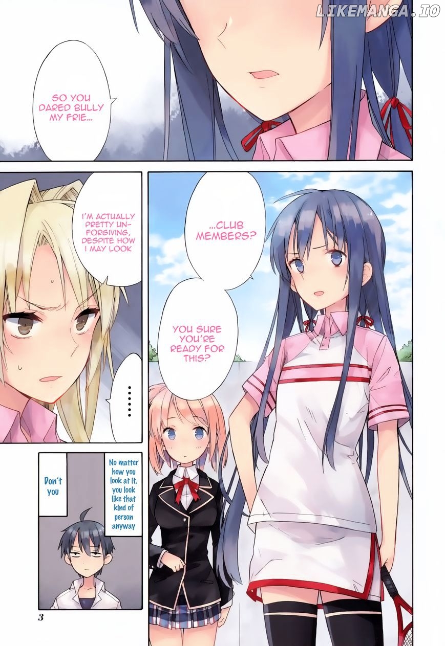 Yahari Ore no Seishun Rabukome wa Machigatte Iru. - Mougenroku chapter 7 - page 4