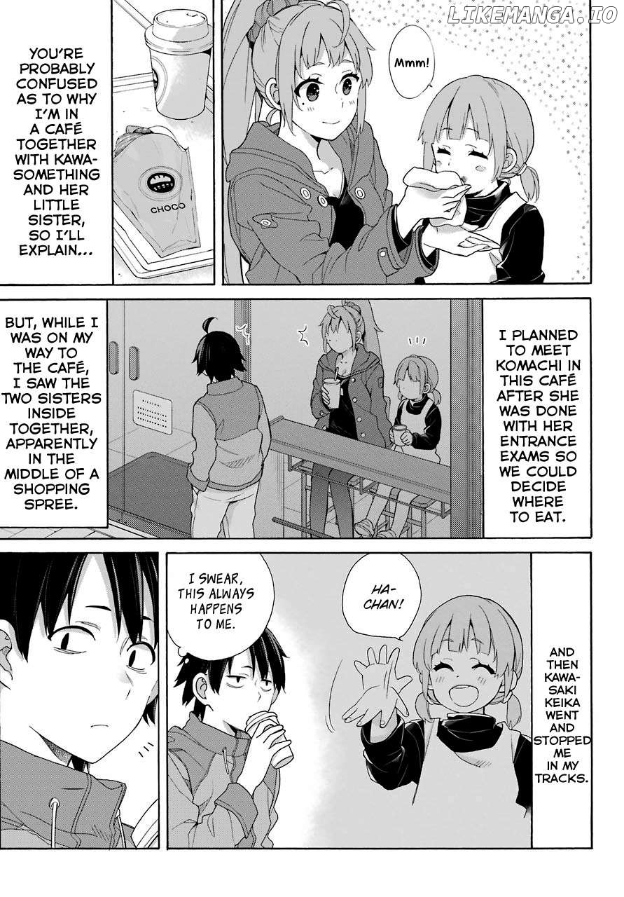 Yahari Ore no Seishun Rabukome wa Machigatte Iru. - Mougenroku chapter 63 - page 5