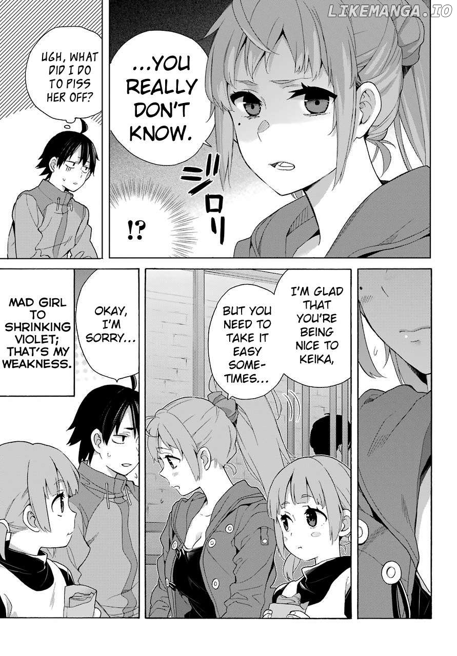 Yahari Ore no Seishun Rabukome wa Machigatte Iru. - Mougenroku chapter 63 - page 9