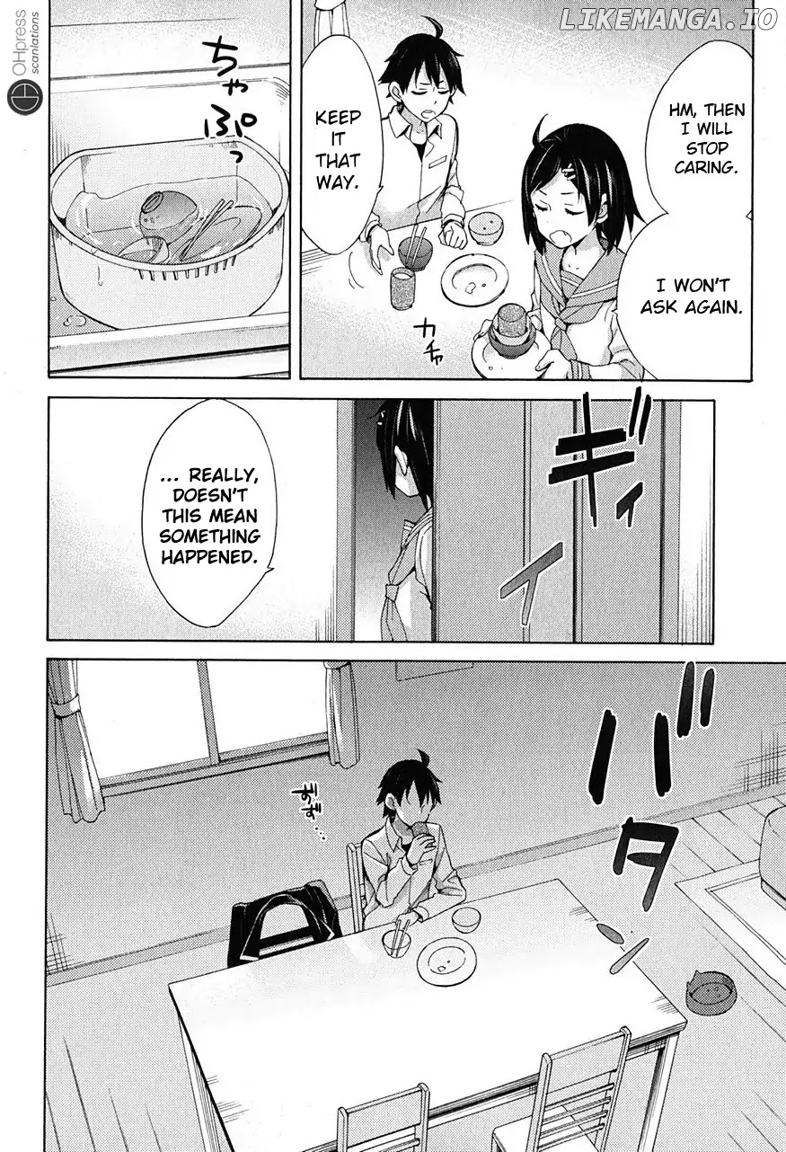 Yahari Ore no Seishun Rabukome wa Machigatte Iru. - Mougenroku chapter 30 - page 10