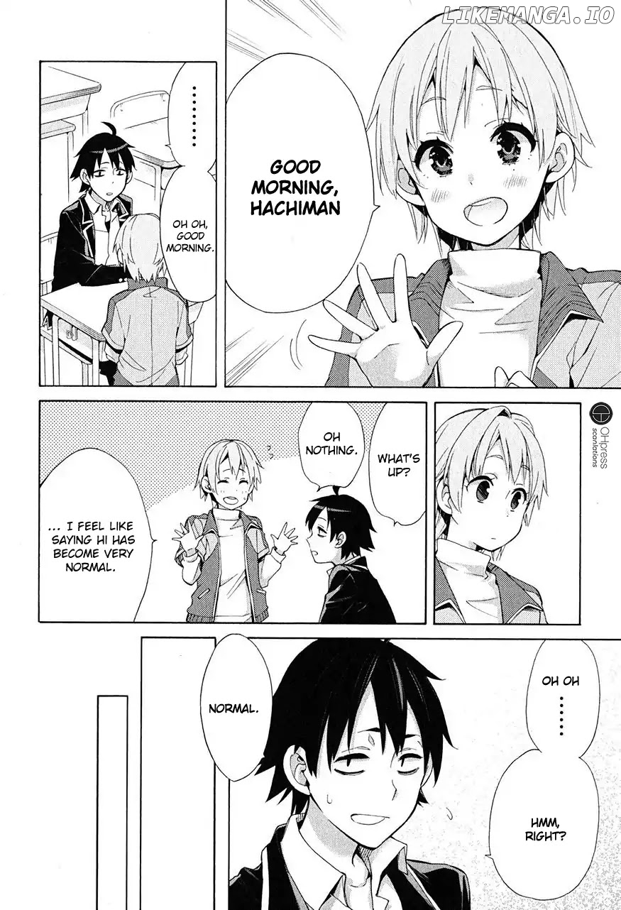 Yahari Ore no Seishun Rabukome wa Machigatte Iru. - Mougenroku chapter 30 - page 12