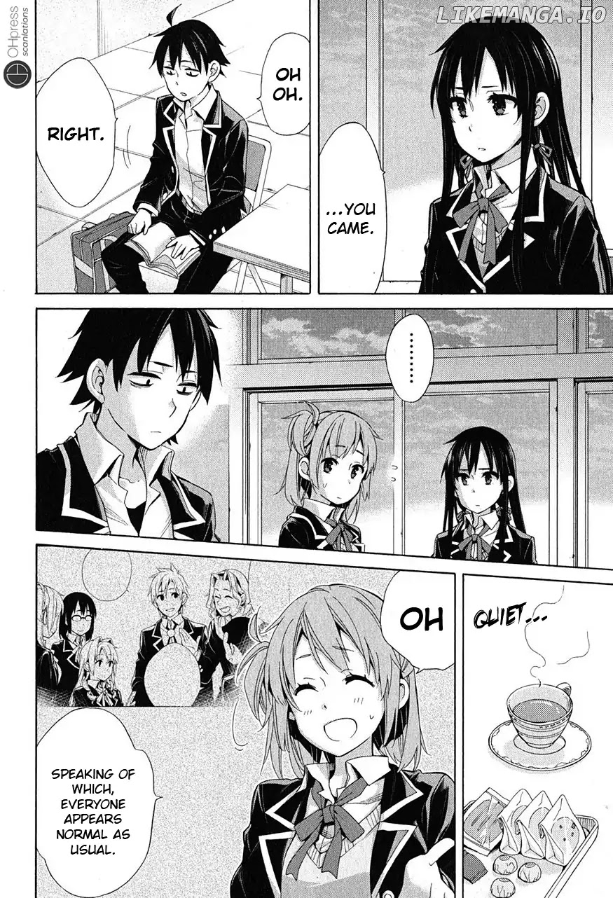 Yahari Ore no Seishun Rabukome wa Machigatte Iru. - Mougenroku chapter 30 - page 16