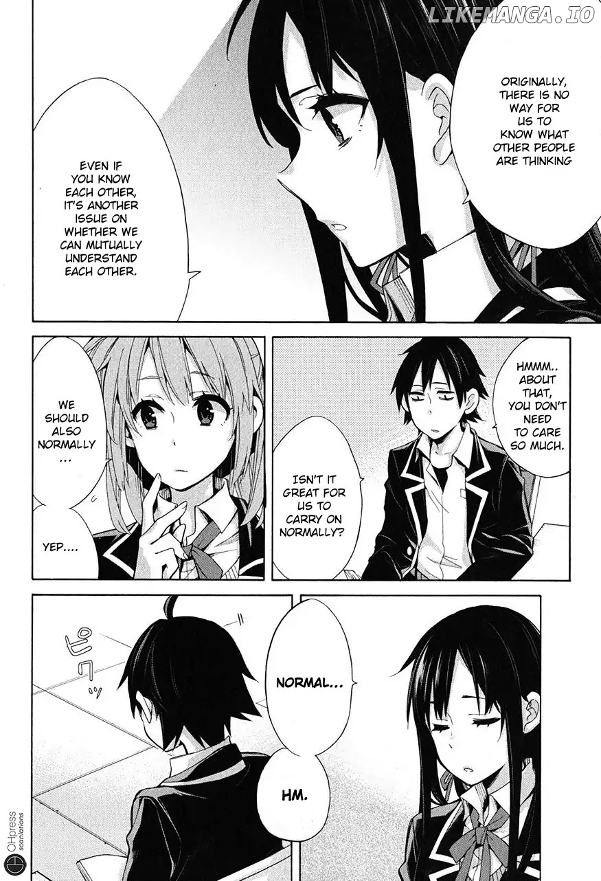 Yahari Ore no Seishun Rabukome wa Machigatte Iru. - Mougenroku chapter 30 - page 18