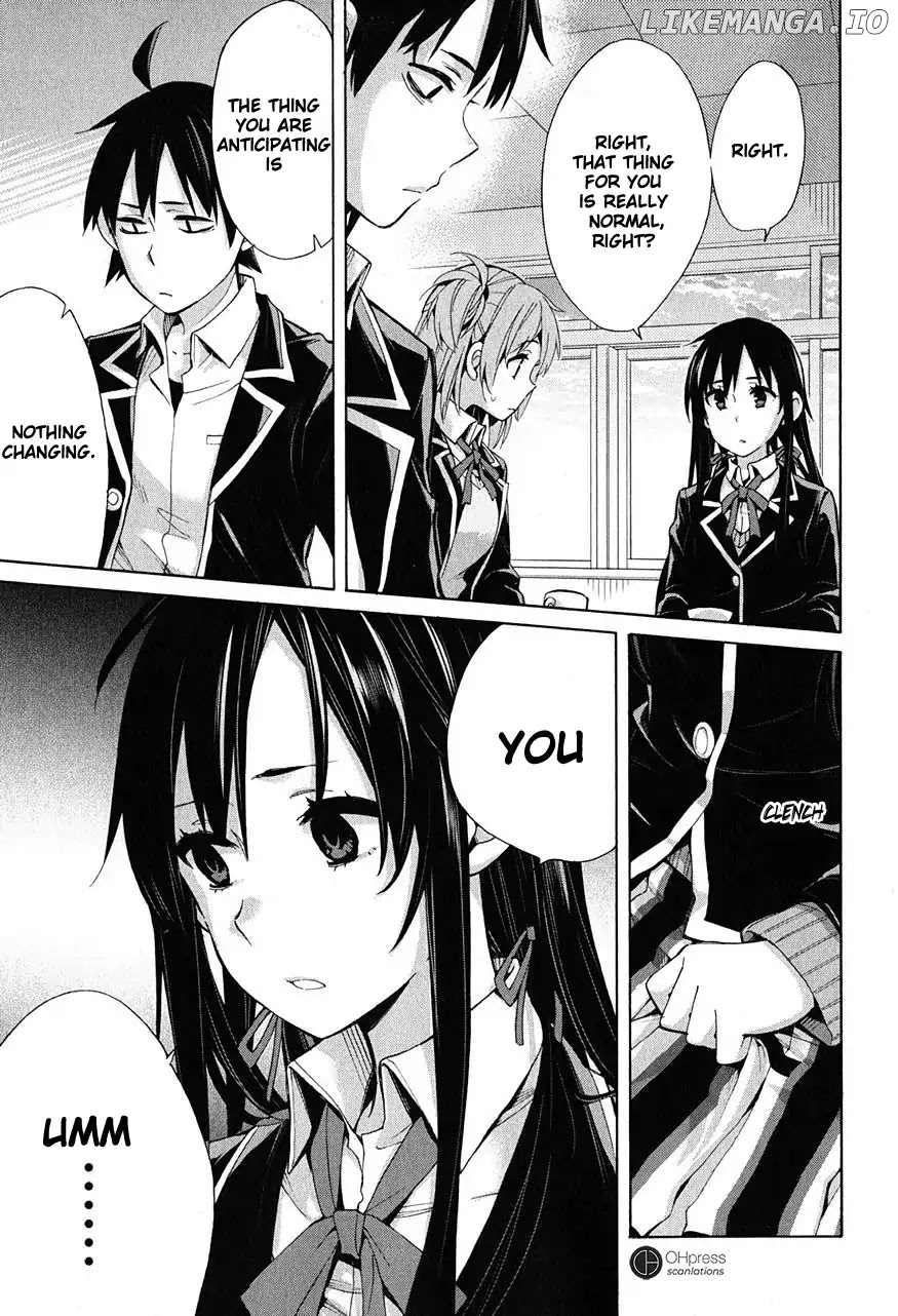 Yahari Ore no Seishun Rabukome wa Machigatte Iru. - Mougenroku chapter 30 - page 19