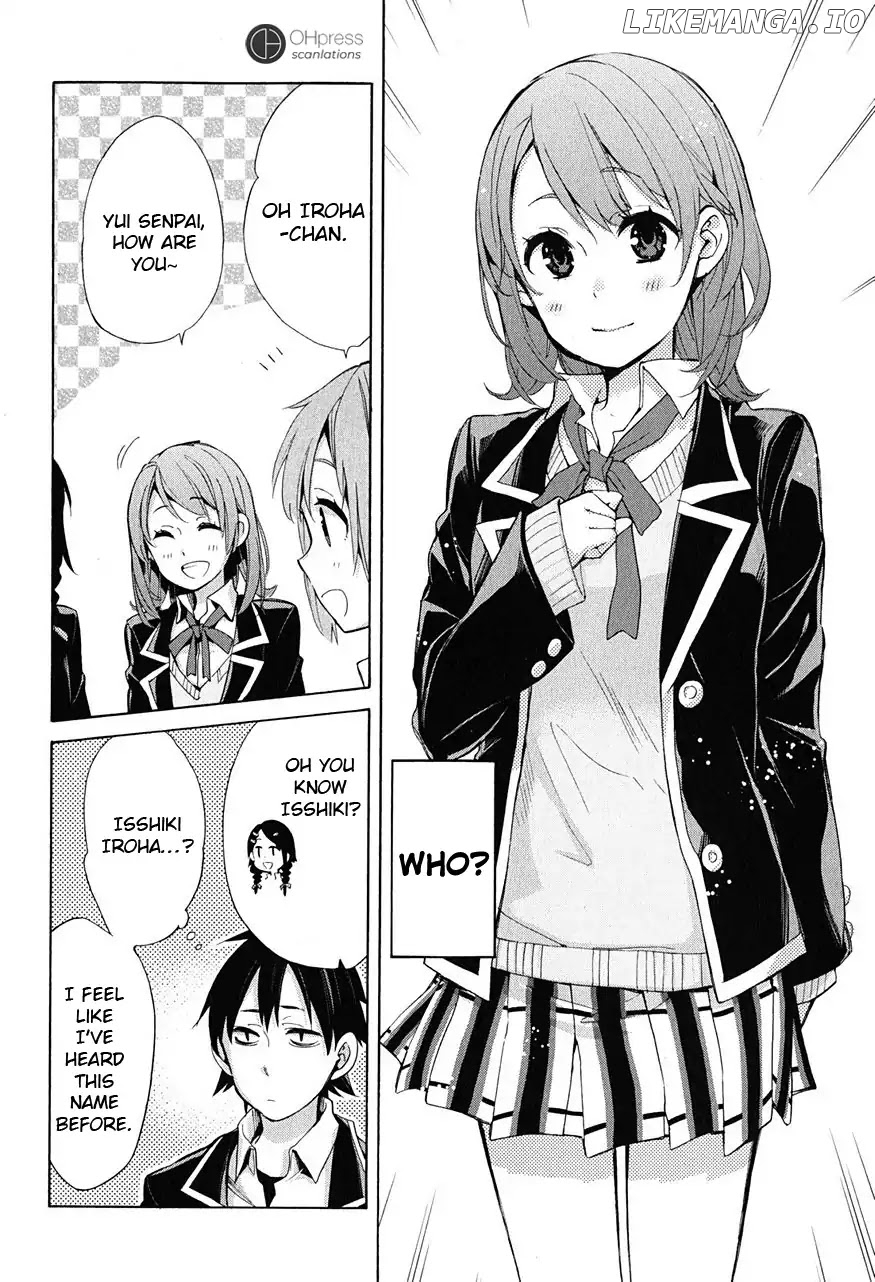 Yahari Ore no Seishun Rabukome wa Machigatte Iru. - Mougenroku chapter 30 - page 22