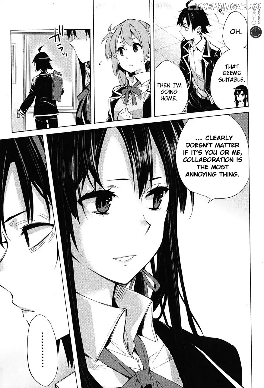 Yahari Ore no Seishun Rabukome wa Machigatte Iru. - Mougenroku chapter 30 - page 35