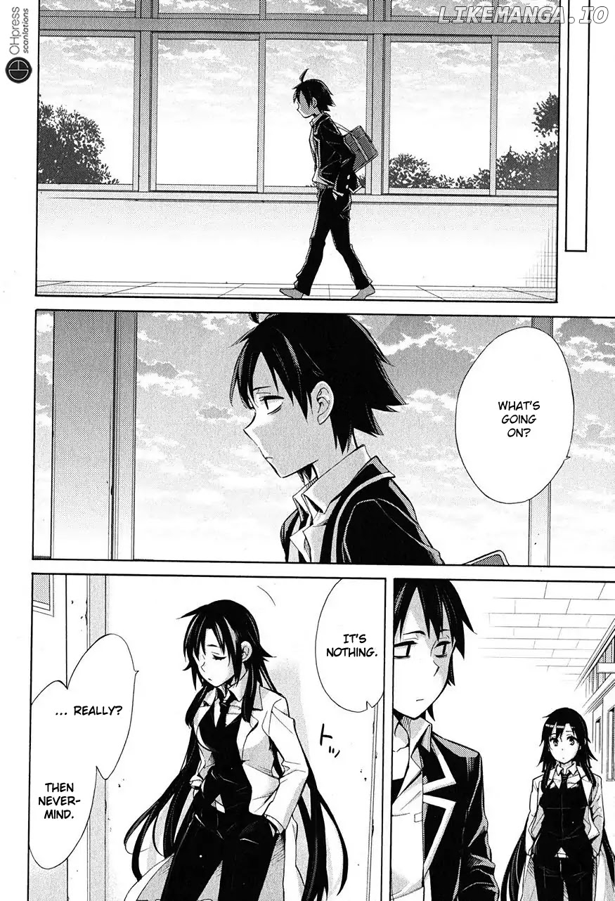 Yahari Ore no Seishun Rabukome wa Machigatte Iru. - Mougenroku chapter 30 - page 36