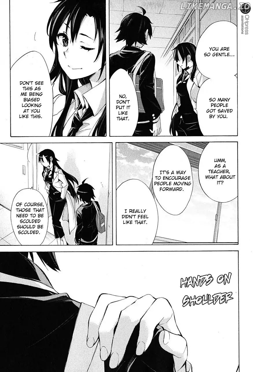 Yahari Ore no Seishun Rabukome wa Machigatte Iru. - Mougenroku chapter 30 - page 37