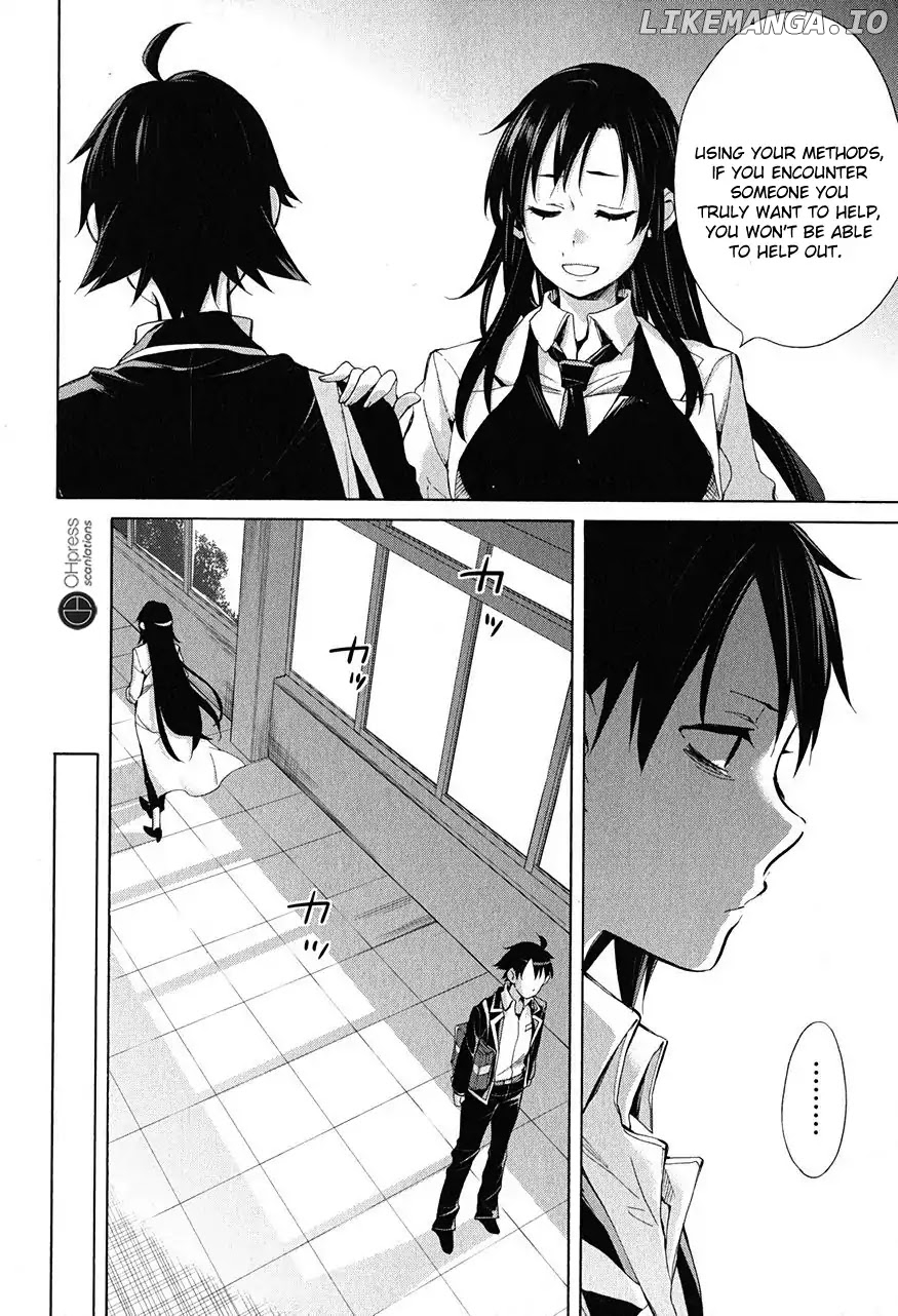 Yahari Ore no Seishun Rabukome wa Machigatte Iru. - Mougenroku chapter 30 - page 38