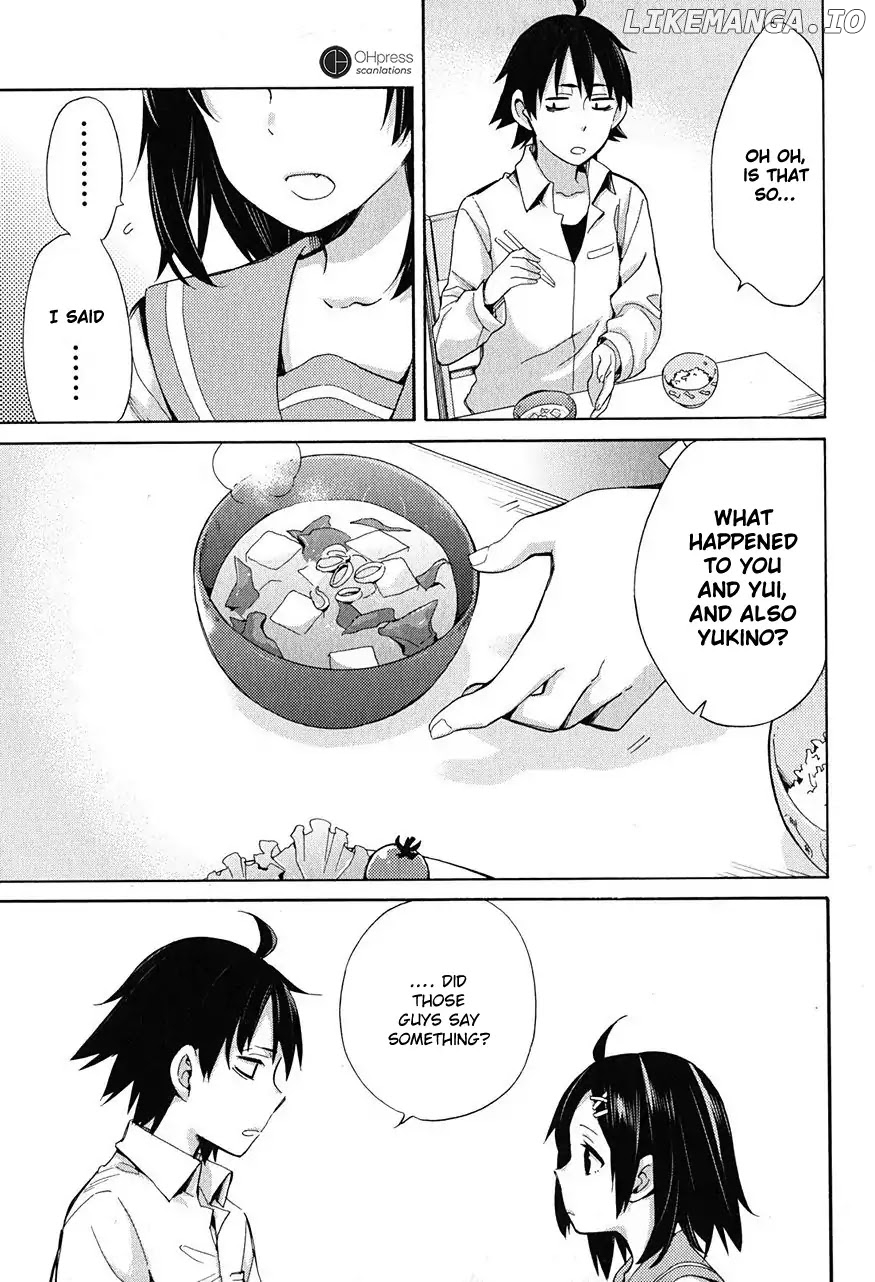Yahari Ore no Seishun Rabukome wa Machigatte Iru. - Mougenroku chapter 30 - page 7
