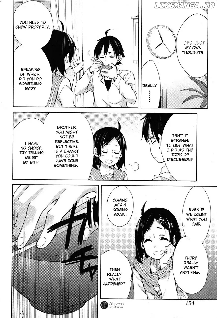Yahari Ore no Seishun Rabukome wa Machigatte Iru. - Mougenroku chapter 30 - page 8
