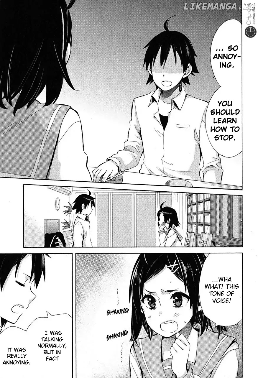 Yahari Ore no Seishun Rabukome wa Machigatte Iru. - Mougenroku chapter 30 - page 9