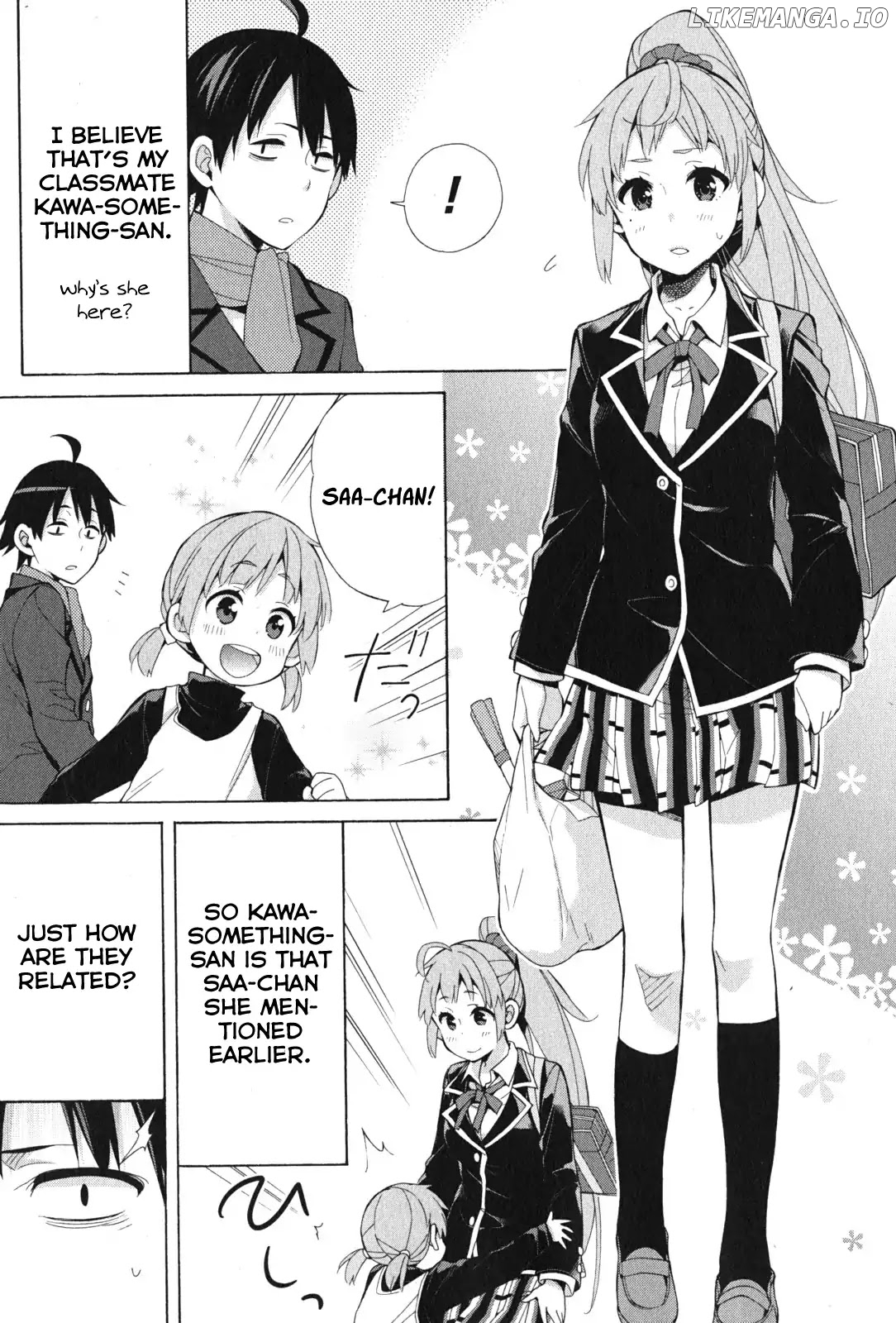 Yahari Ore no Seishun Rabukome wa Machigatte Iru. - Mougenroku chapter 37.5 - page 5
