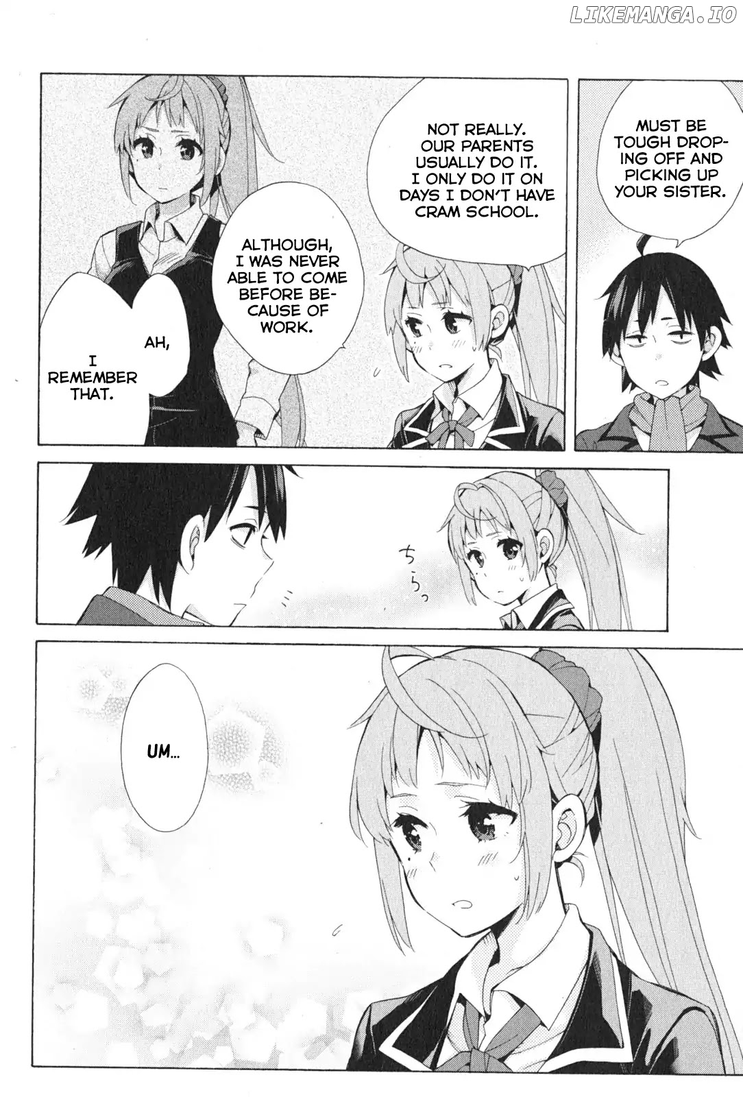 Yahari Ore no Seishun Rabukome wa Machigatte Iru. - Mougenroku chapter 37.5 - page 8