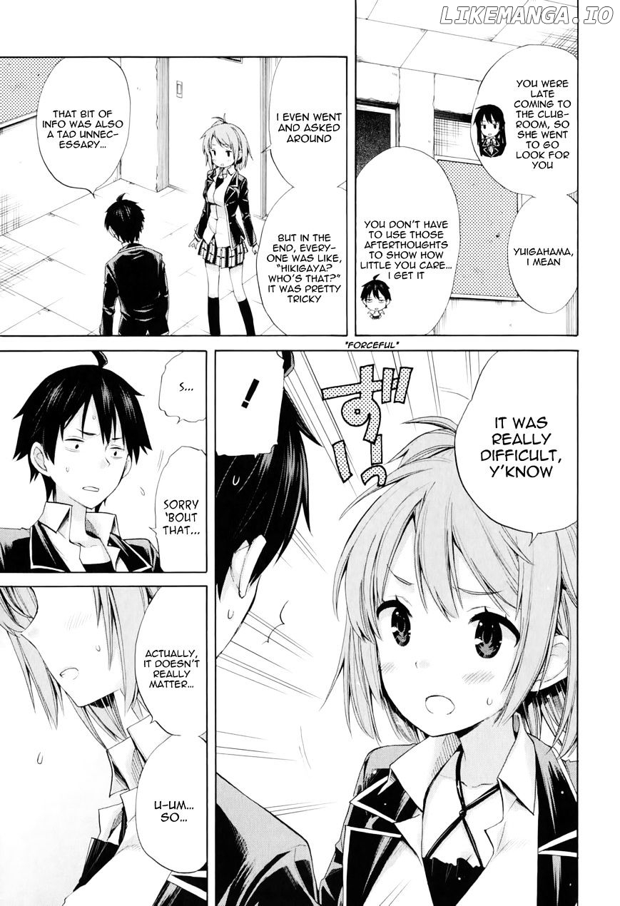 Yahari Ore no Seishun Rabukome wa Machigatte Iru. - Mougenroku chapter 8 - page 13