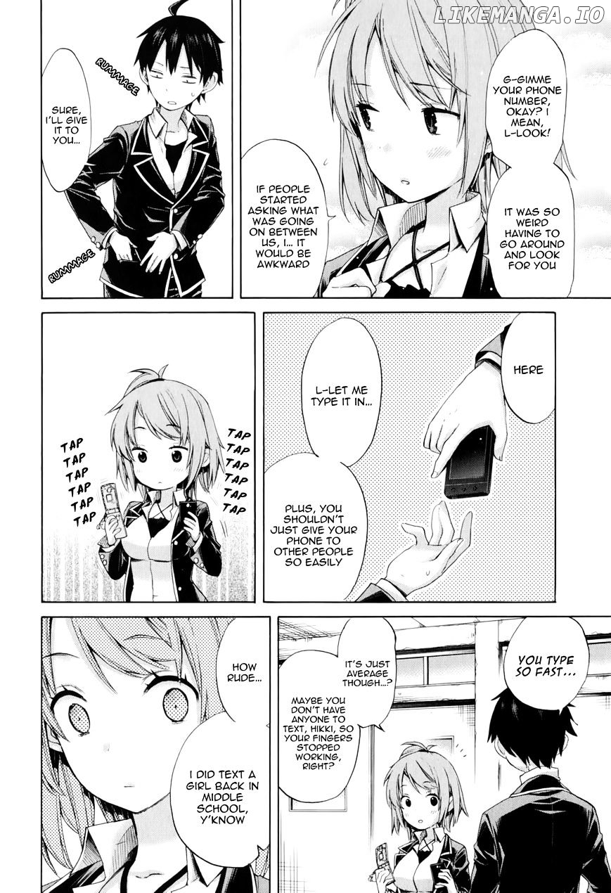 Yahari Ore no Seishun Rabukome wa Machigatte Iru. - Mougenroku chapter 8 - page 14