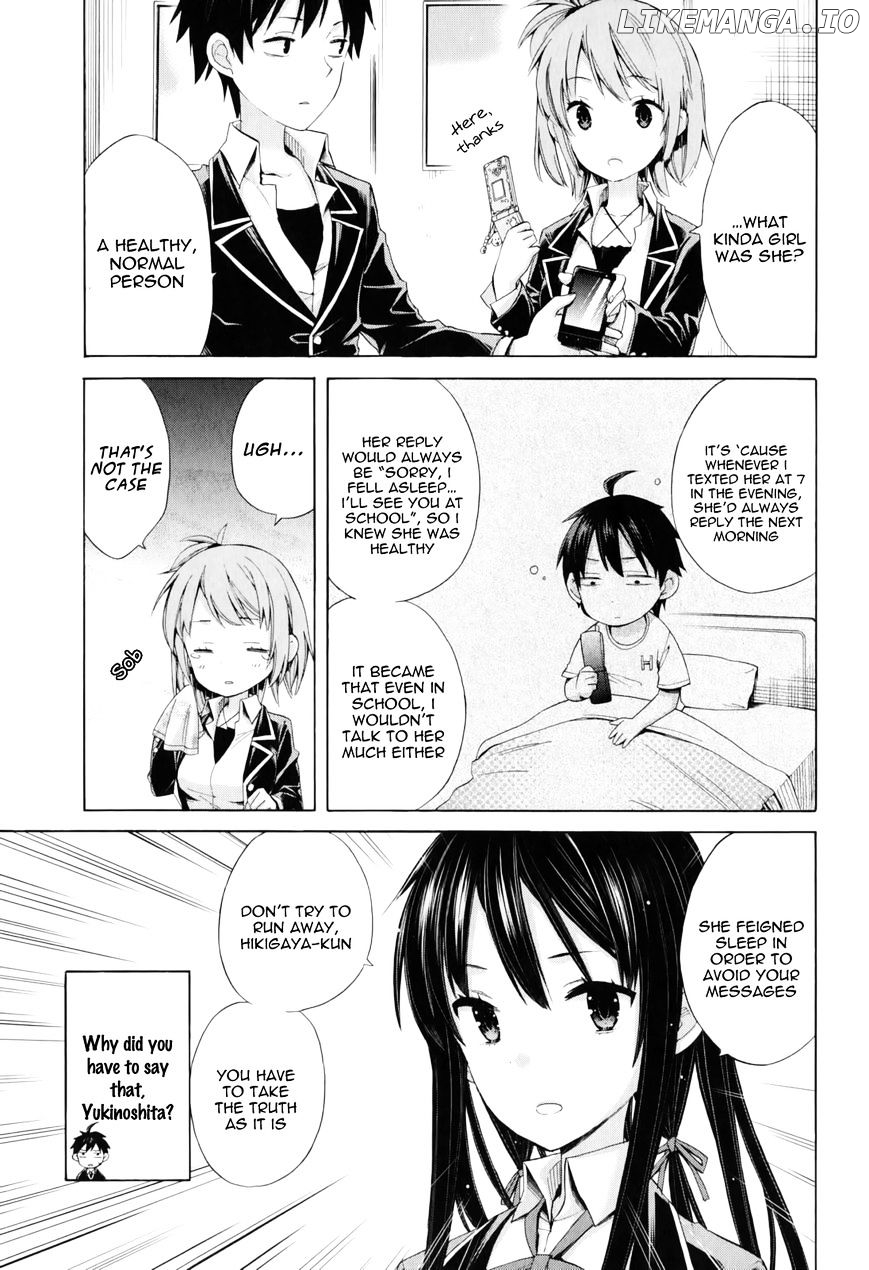Yahari Ore no Seishun Rabukome wa Machigatte Iru. - Mougenroku chapter 8 - page 17