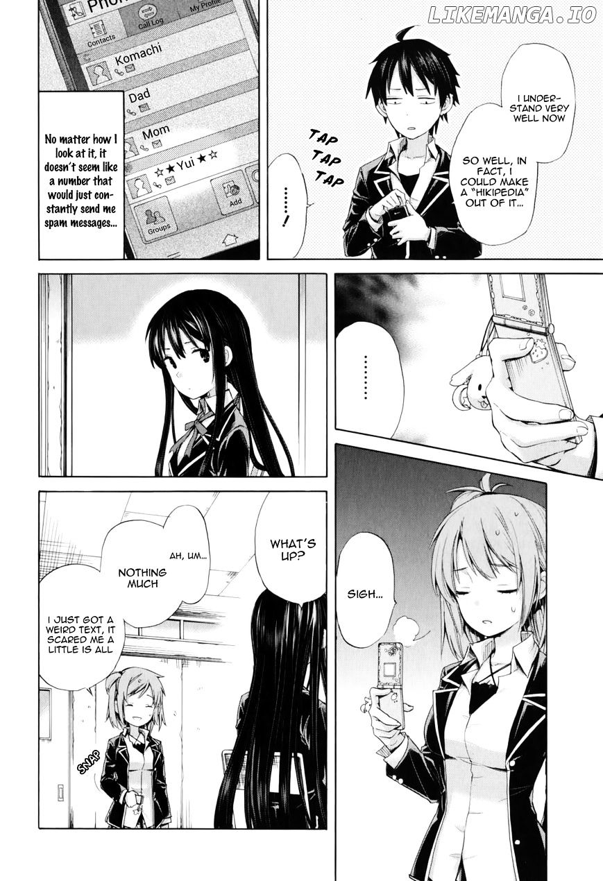 Yahari Ore no Seishun Rabukome wa Machigatte Iru. - Mougenroku chapter 8 - page 18