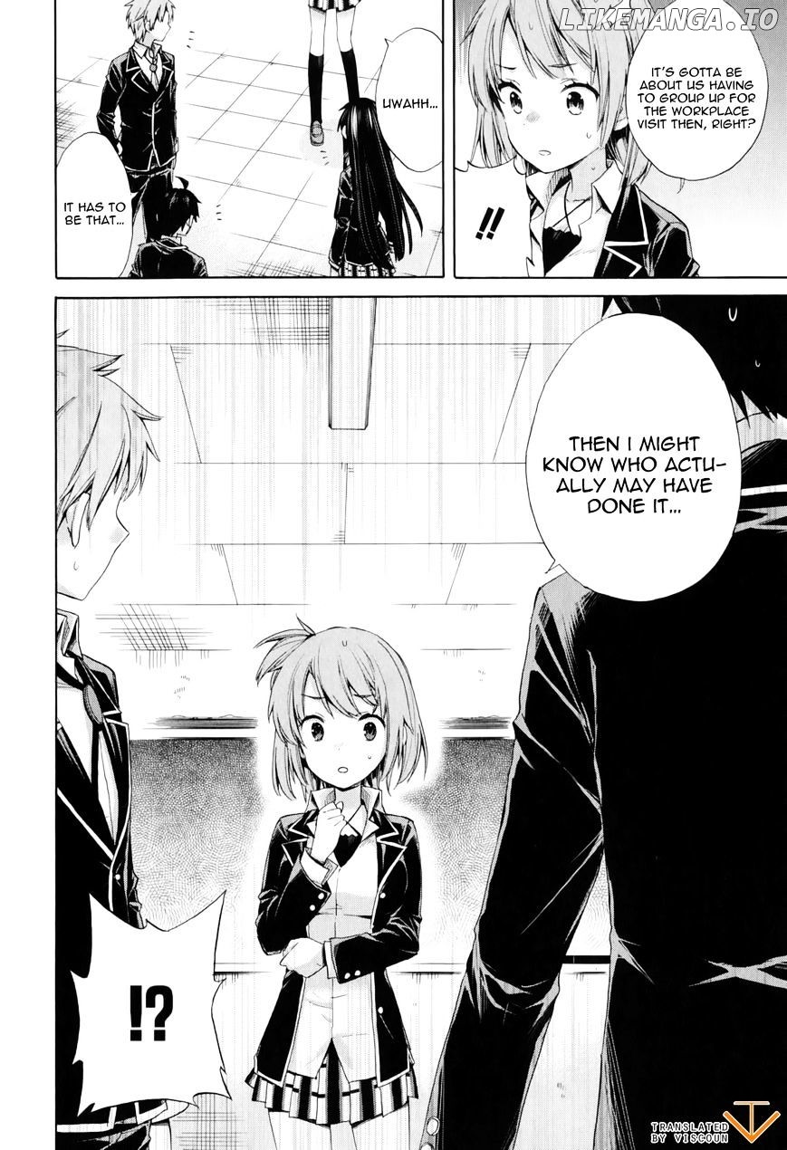 Yahari Ore no Seishun Rabukome wa Machigatte Iru. - Mougenroku chapter 8 - page 26