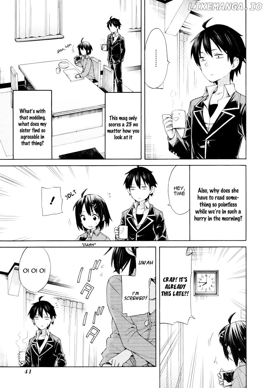 Yahari Ore no Seishun Rabukome wa Machigatte Iru. - Mougenroku chapter 8 - page 3