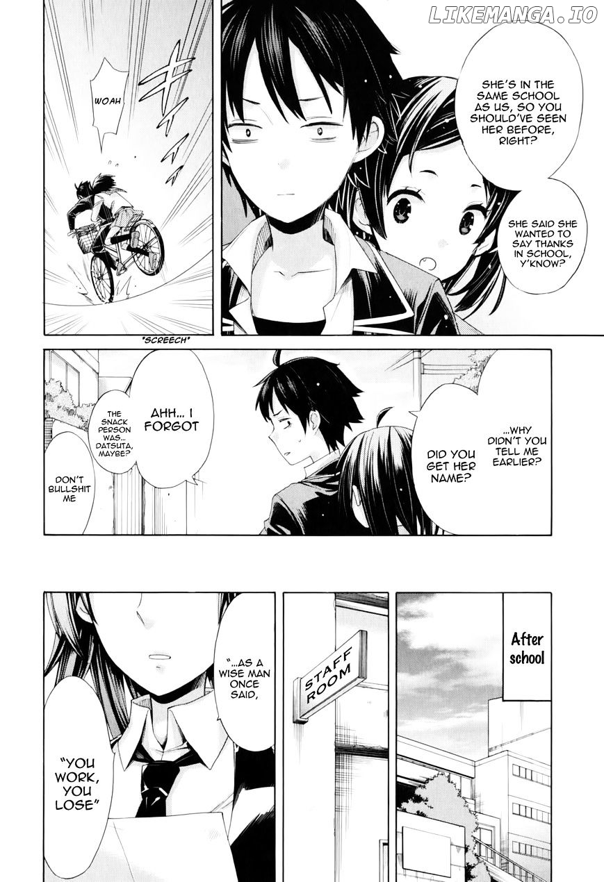 Yahari Ore no Seishun Rabukome wa Machigatte Iru. - Mougenroku chapter 8 - page 8