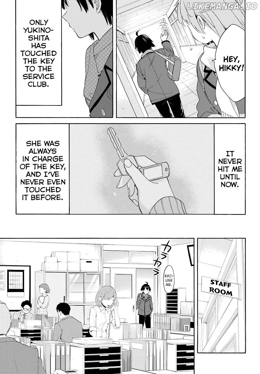 Yahari Ore no Seishun Rabukome wa Machigatte Iru. - Mougenroku chapter 64 - page 17