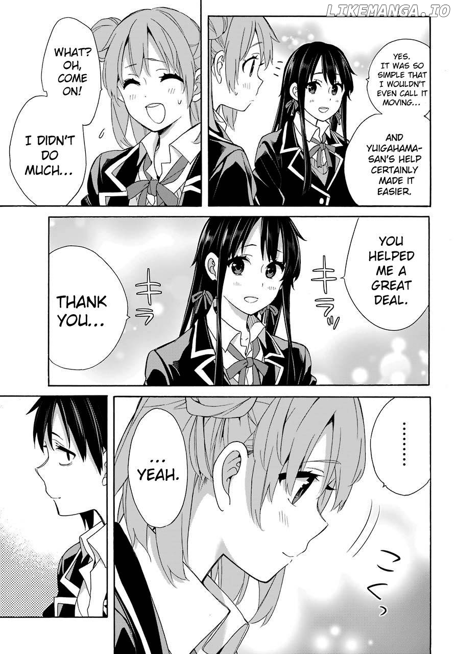 Yahari Ore no Seishun Rabukome wa Machigatte Iru. - Mougenroku chapter 64 - page 27
