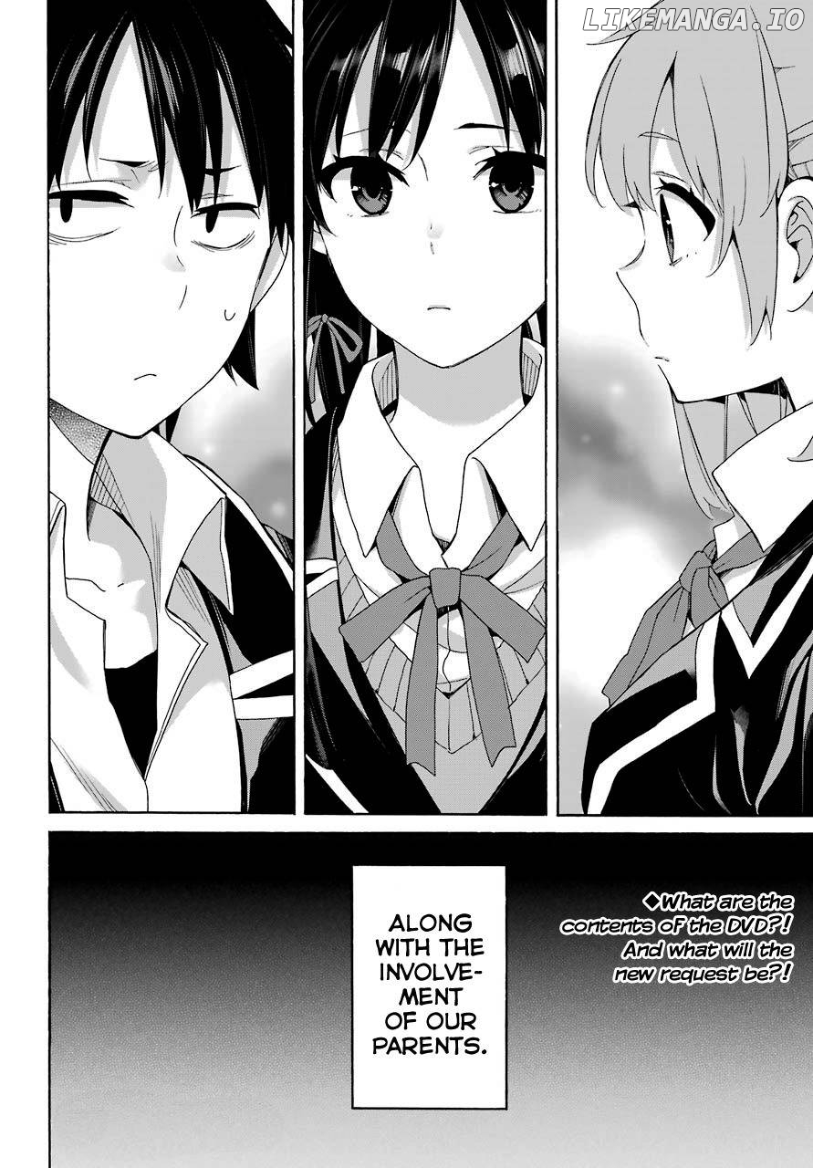 Yahari Ore no Seishun Rabukome wa Machigatte Iru. - Mougenroku chapter 64 - page 30