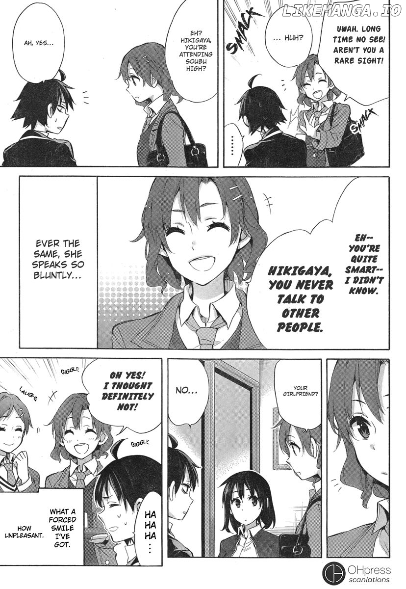 Yahari Ore no Seishun Rabukome wa Machigatte Iru. - Mougenroku chapter 31 - page 11