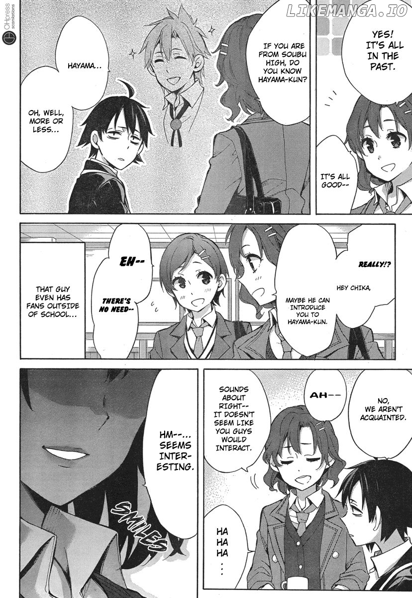 Yahari Ore no Seishun Rabukome wa Machigatte Iru. - Mougenroku chapter 31 - page 16