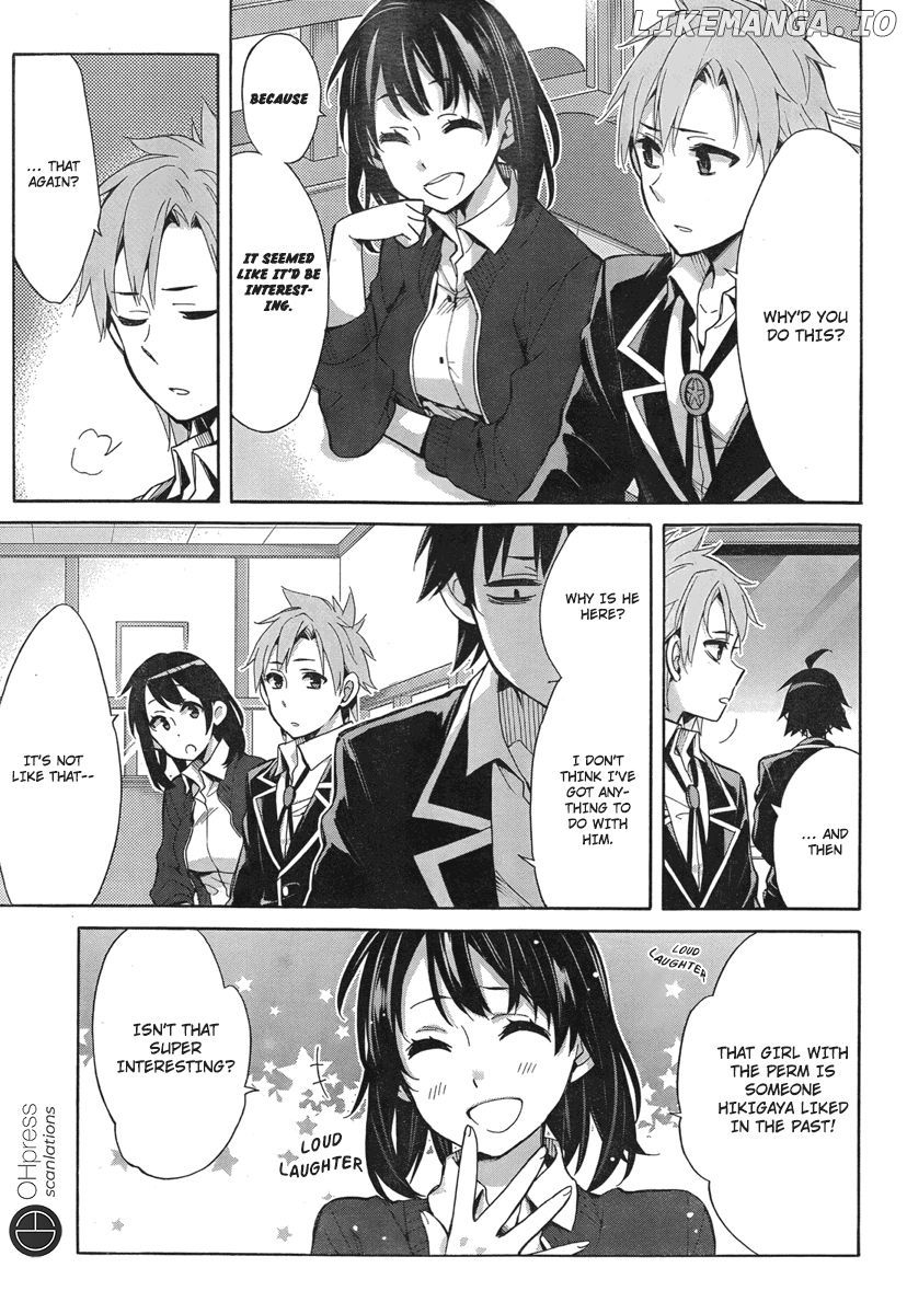 Yahari Ore no Seishun Rabukome wa Machigatte Iru. - Mougenroku chapter 31 - page 19