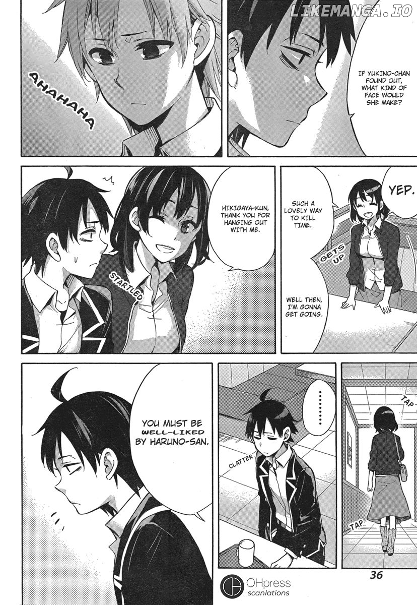 Yahari Ore no Seishun Rabukome wa Machigatte Iru. - Mougenroku chapter 31 - page 20