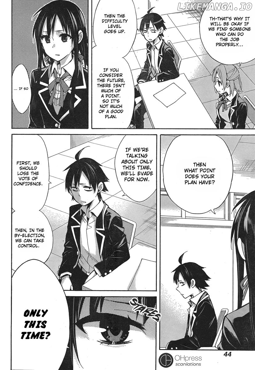 Yahari Ore no Seishun Rabukome wa Machigatte Iru. - Mougenroku chapter 31 - page 28