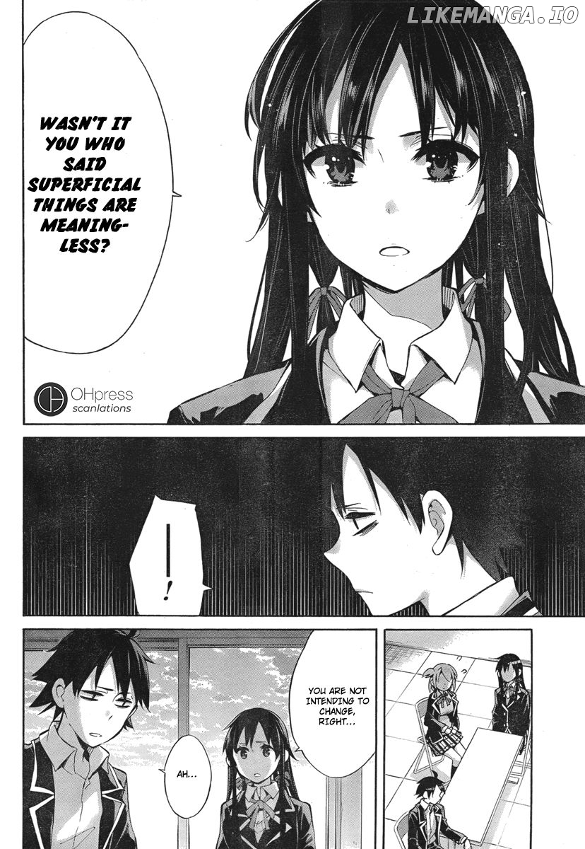 Yahari Ore no Seishun Rabukome wa Machigatte Iru. - Mougenroku chapter 31 - page 30