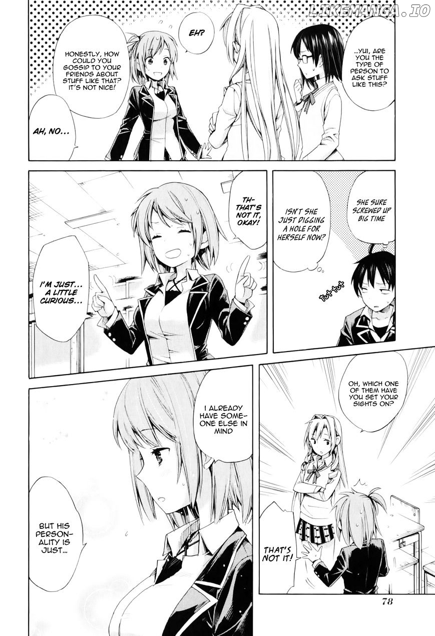 Yahari Ore no Seishun Rabukome wa Machigatte Iru. - Mougenroku chapter 9 - page 12
