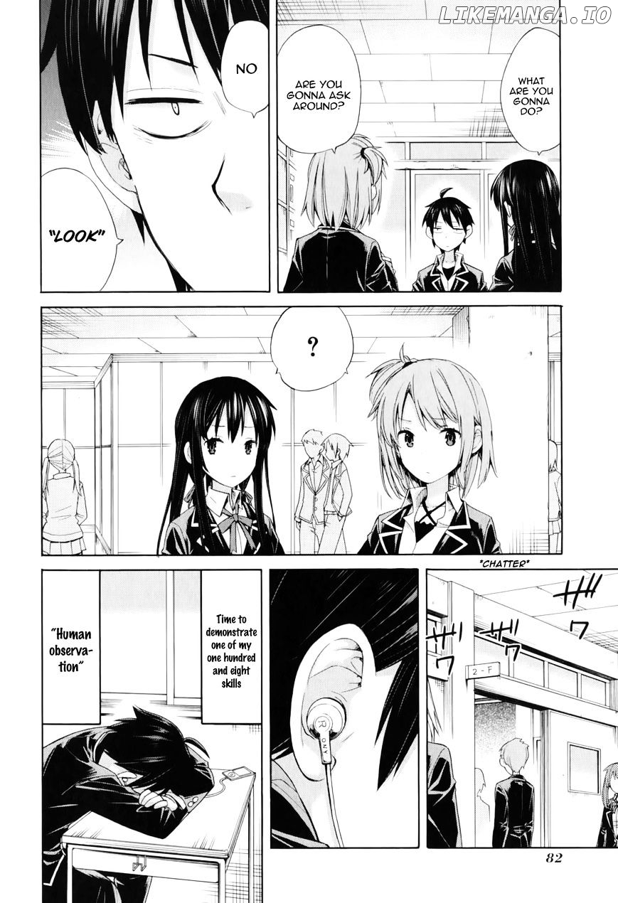 Yahari Ore no Seishun Rabukome wa Machigatte Iru. - Mougenroku chapter 9 - page 16