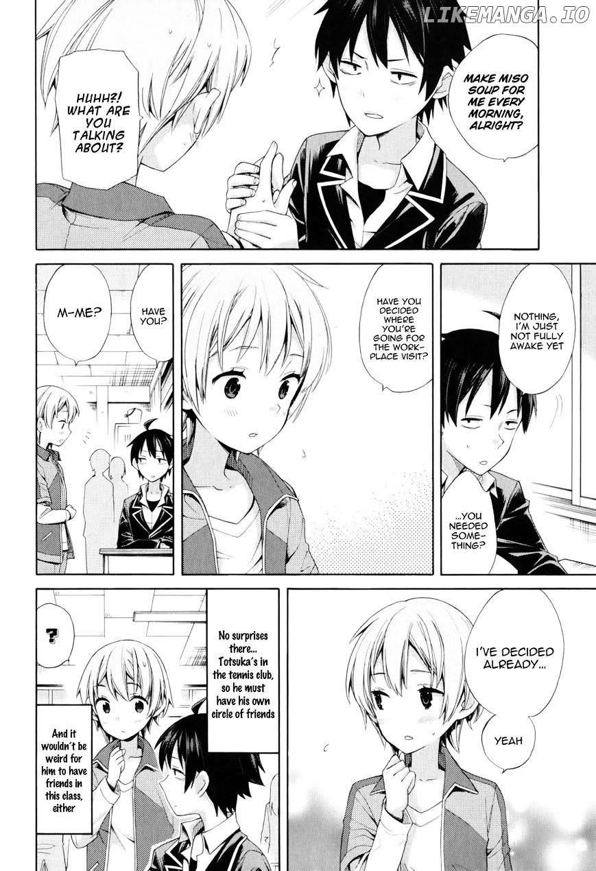 Yahari Ore no Seishun Rabukome wa Machigatte Iru. - Mougenroku chapter 9 - page 18