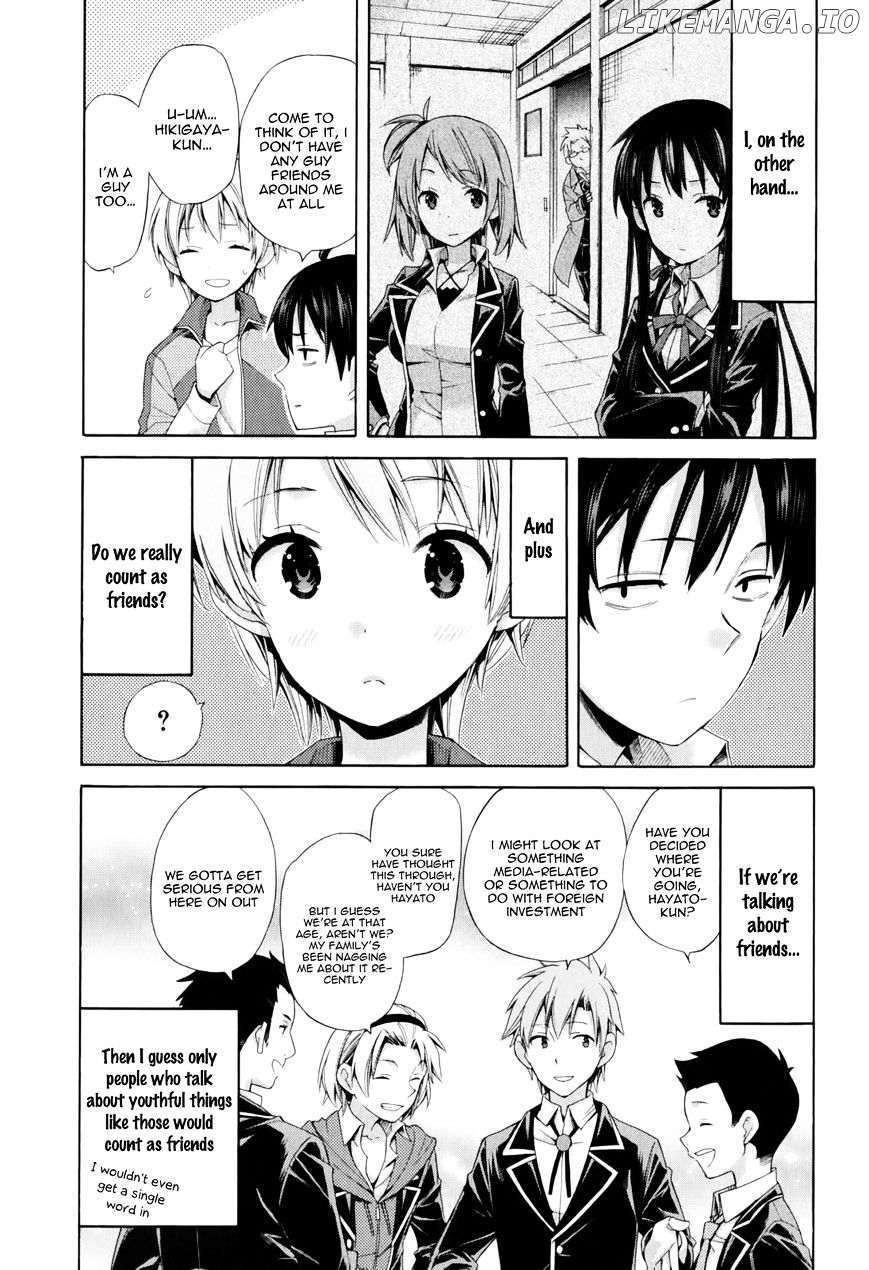 Yahari Ore no Seishun Rabukome wa Machigatte Iru. - Mougenroku chapter 9 - page 19
