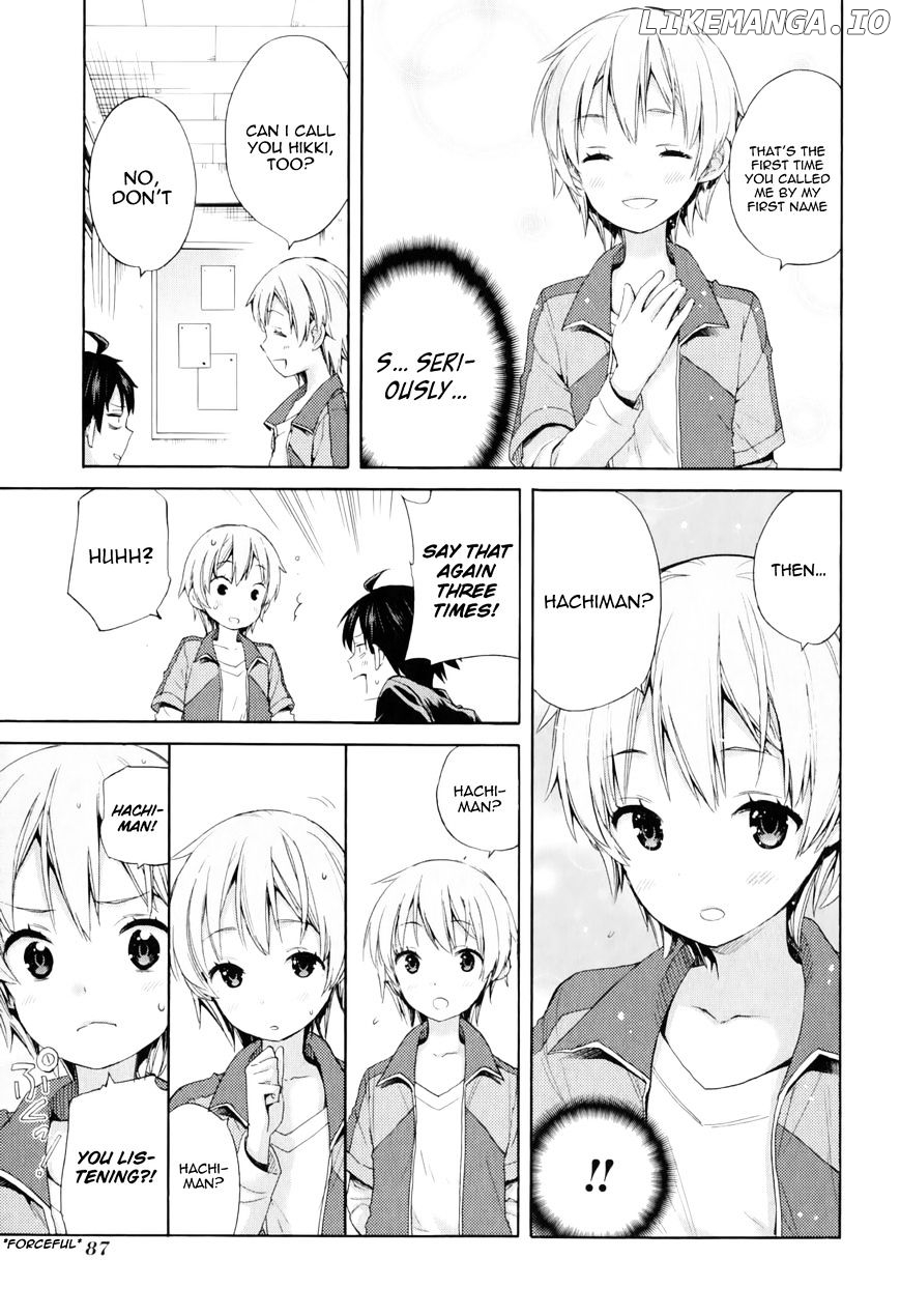 Yahari Ore no Seishun Rabukome wa Machigatte Iru. - Mougenroku chapter 9 - page 21