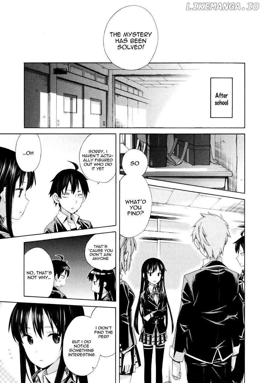 Yahari Ore no Seishun Rabukome wa Machigatte Iru. - Mougenroku chapter 9 - page 23