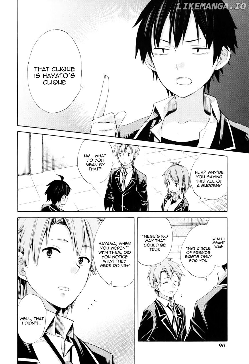 Yahari Ore no Seishun Rabukome wa Machigatte Iru. - Mougenroku chapter 9 - page 24