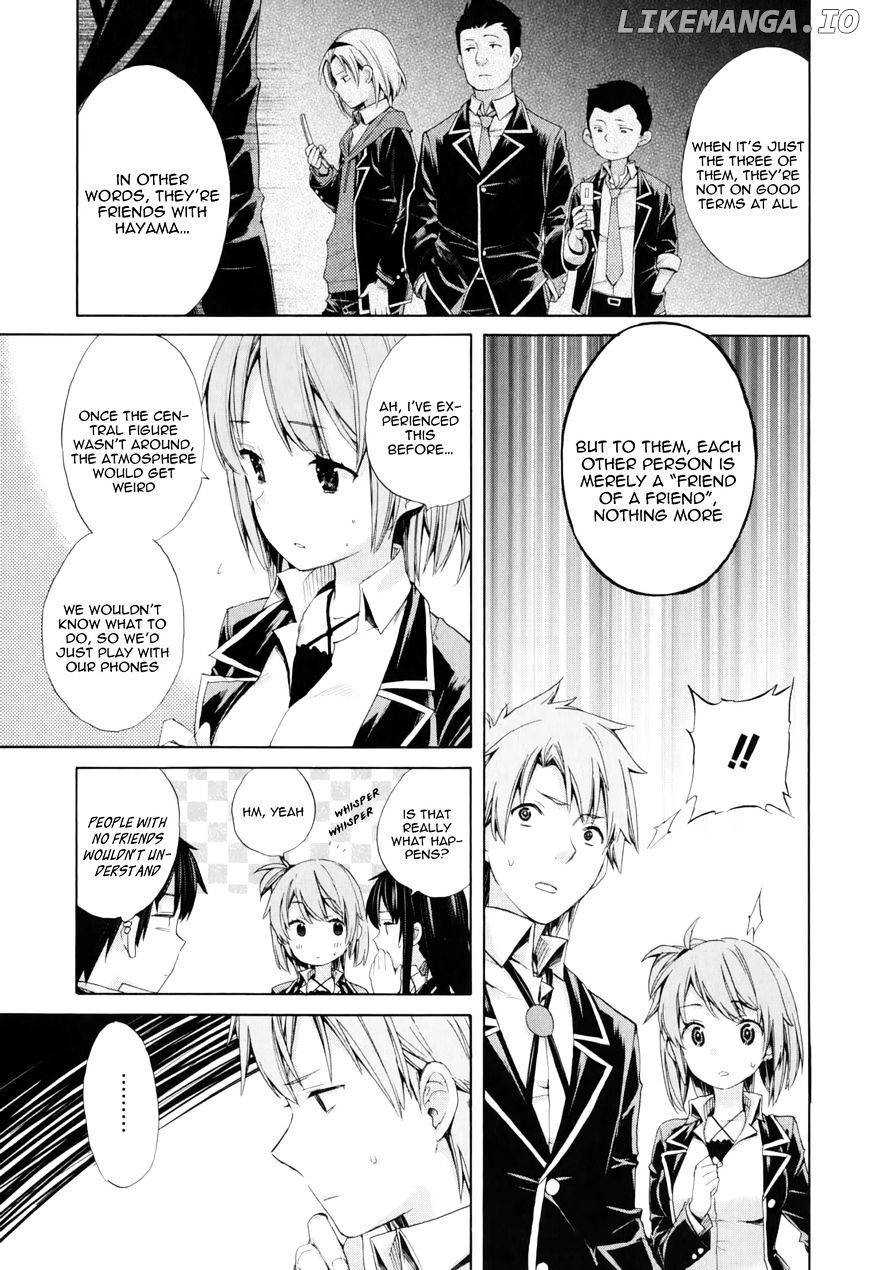 Yahari Ore no Seishun Rabukome wa Machigatte Iru. - Mougenroku chapter 9 - page 25