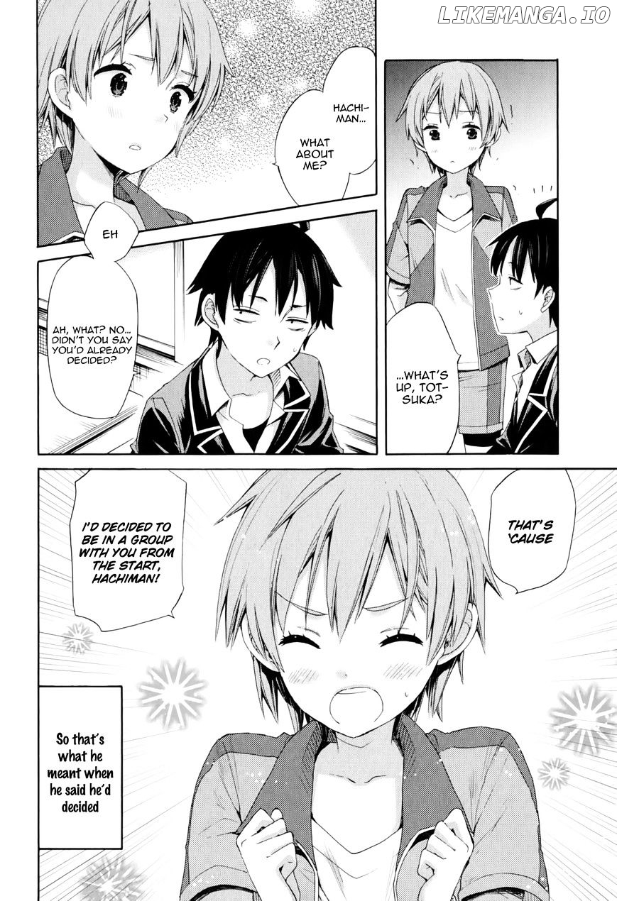 Yahari Ore no Seishun Rabukome wa Machigatte Iru. - Mougenroku chapter 9 - page 30