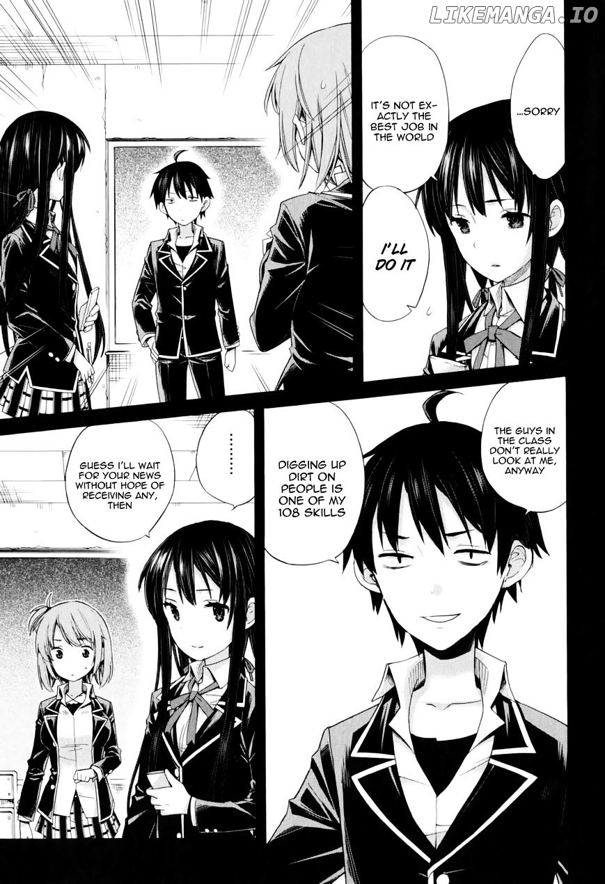 Yahari Ore no Seishun Rabukome wa Machigatte Iru. - Mougenroku chapter 9 - page 7