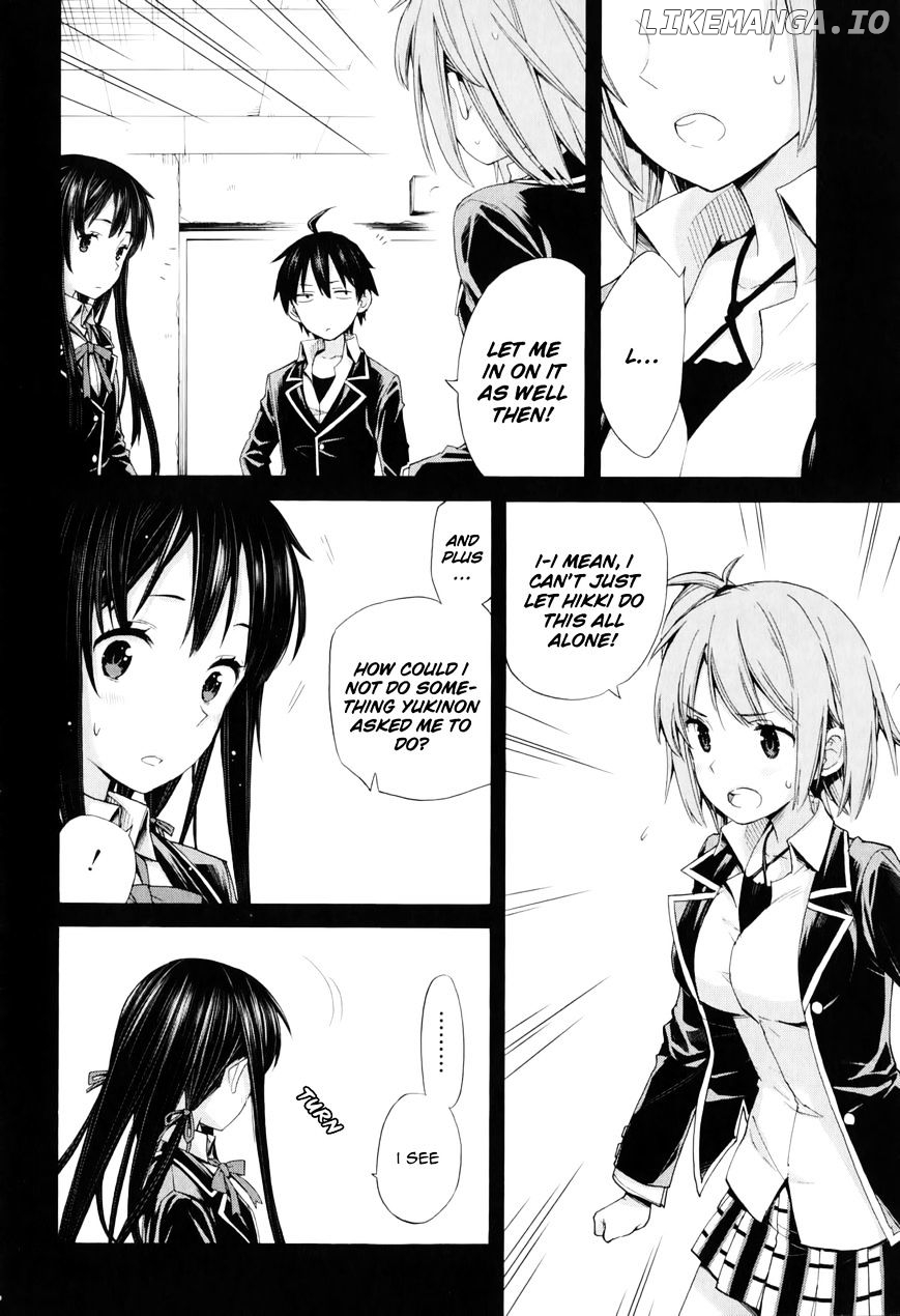 Yahari Ore no Seishun Rabukome wa Machigatte Iru. - Mougenroku chapter 9 - page 8
